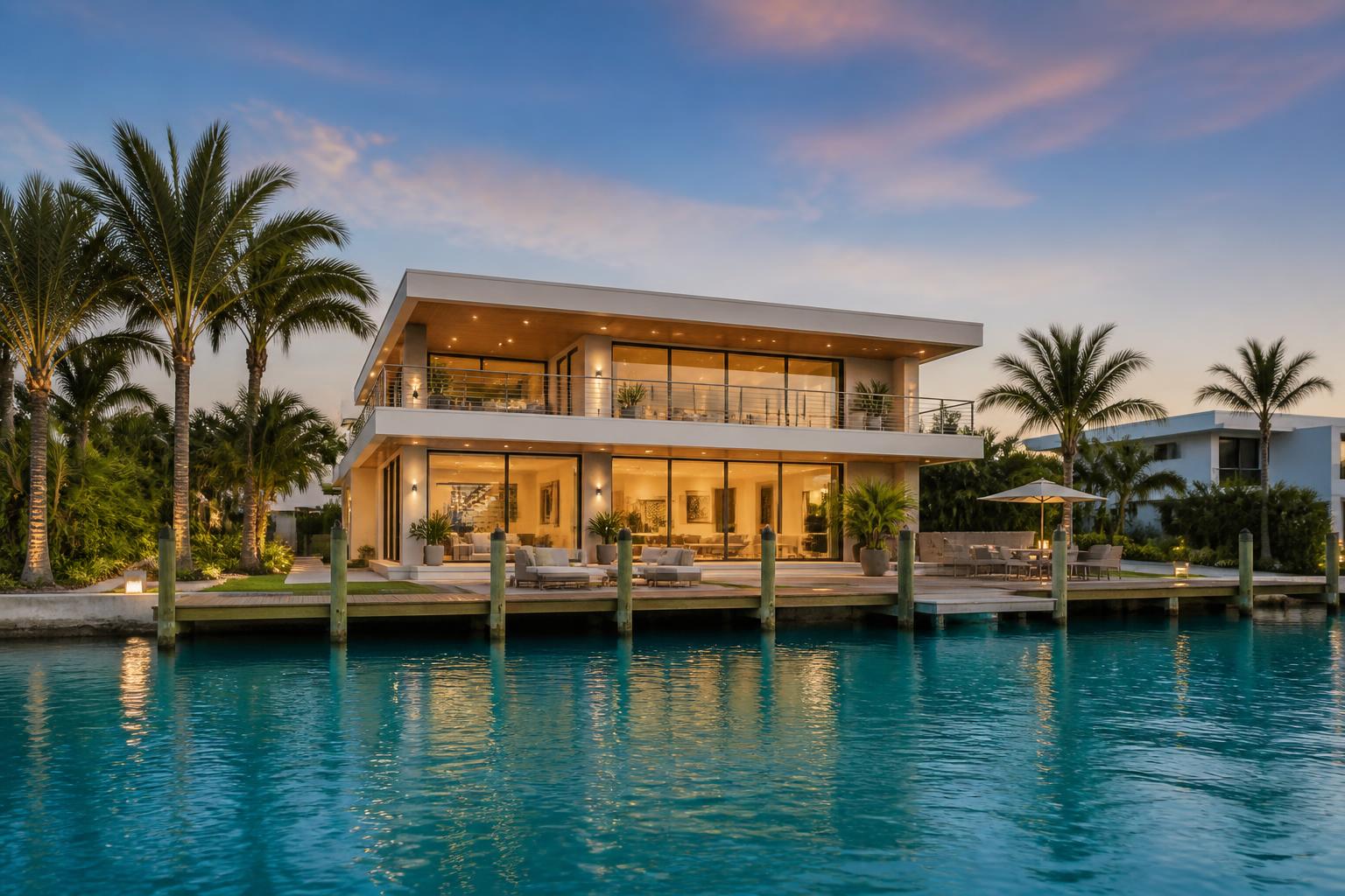 Waterfront residential property in Keystone, Miami-Dade