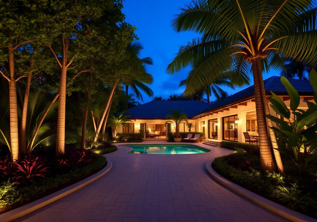 Single-family estate in Coconut Grove
