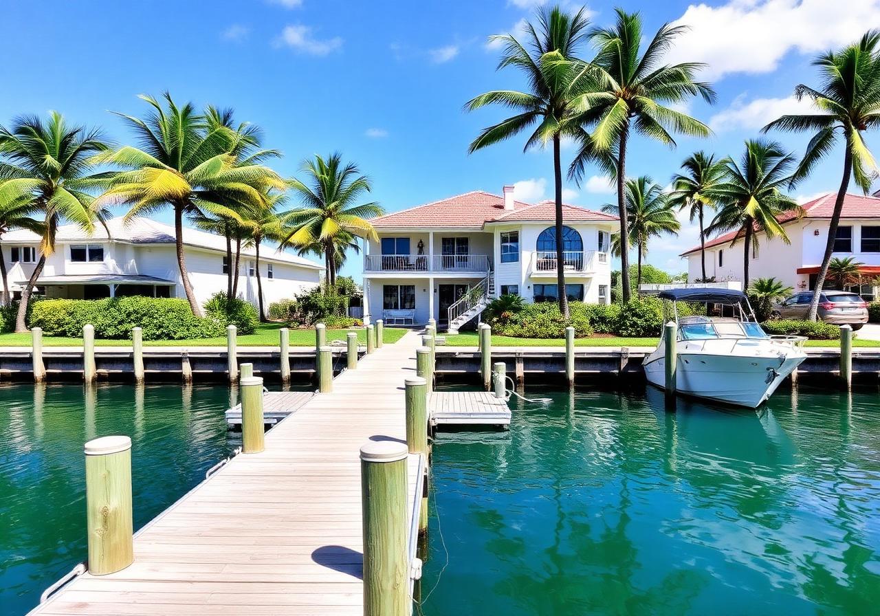 Waterfront residence in Keystone Islands